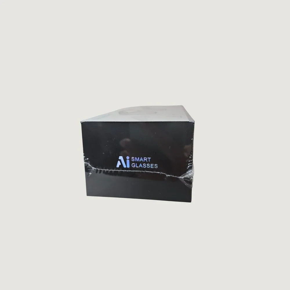 Wegasonic S99 Max AI Smart Glasses Black HD Camera Bluetooth Real-Time Trans
